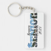 Personalisierter Schlüsselanhänger für Bilder der  (Vorderseite)