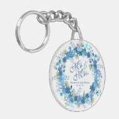 Personalisierter Schlüsselanhänger für Blumenzwieb (Vorderseite links)