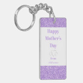 Personalisierter Schlüsselanhänger für die Mutter (Vorderseite links)