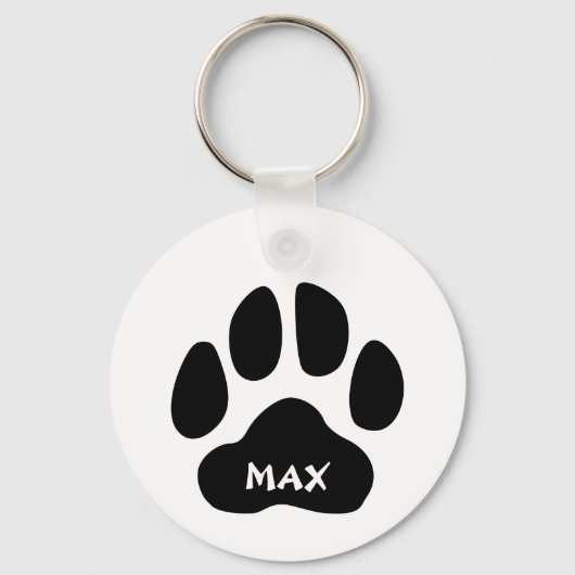 Personalisierter Schlüsselanhänger für die Paw-Pri (Rückseite)