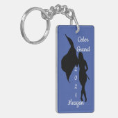 Personalisierter Schlüsselanhänger für Farbwächter (Vorderseite links)