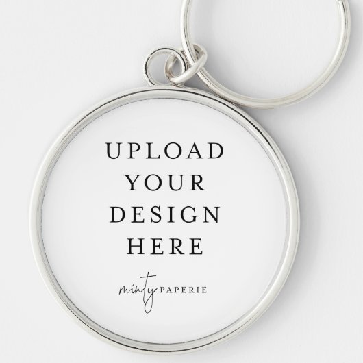 Personalisierter Schlüsselanhänger - Mach es selbs (Vorne)