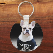 Personalisierter Schlüsselanhänger mit 2 Fotos (Vorderseite)