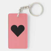 Personalisierter Schlüsselanhänger Welten am beste (Rückseite)