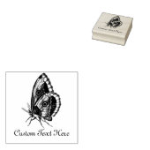 Personalisierter Schmetterling #3 Gummistempel (Stempel)