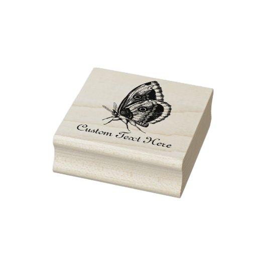 Personalisierter Schmetterling #3 Gummistempel (Stempel)