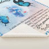 Personalisierter Schmetterling für meine Enkelin Sherpadecke (3/4)