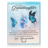 Personalisierter Schmetterling für meine Enkelin Tischdecke (Vorderseite)