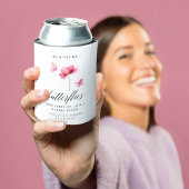 Personalisierter Schmetterling kann kühler werden Dosenkühler