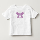 Personalisierter Schmetterling Kinder T - Shirt (Vorderseite)