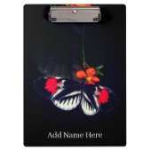 Personalisierter Schmetterling Klemmbrett (Vorderseite)