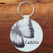 Personalisierter Schmetterling Schlüsselanhänger (Vorderseite)