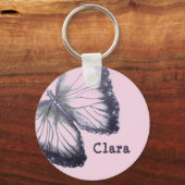 Personalisierter Schmetterling Schlüsselanhänger (Vorderseite)