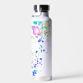 Personalisierter Schmetterling-Spritzer Trinkflasche (Rechts)