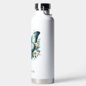 Personalisierter Schmetterling Trinkflasche (links)