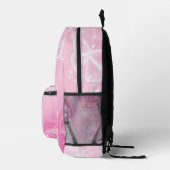 Personalisierter Schmetterling und Rose Bedruckter Rucksack (Rechts)