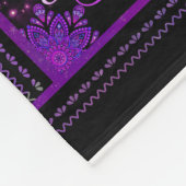 Personalisierter Schmetterling zu meinem Töchterbl Fleecedecke (Ecke)