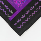 Personalisierter Schmetterling zu meinem Töchterbl Fleecedecke (Ecke)