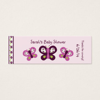 Personalisierter Schmetterlingsfavorit/Tags