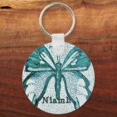 Personalisierter Schmetterlingsschlüssel Schlüsselanhänger (Vorderseite)