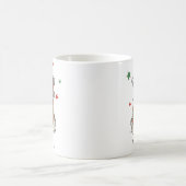 Personalisierter Schnauzer Lebkuchen hässlicher Pu Kaffeetasse (Mittel)