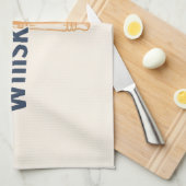 Personalisierter Schneebesen-Halter Lustiger Backa Geschirrtuch (Viertel Falte)