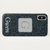 Personalisierter Schneeflocke Case-Mate iPhone Hülle (Rückseite (Horizontal))