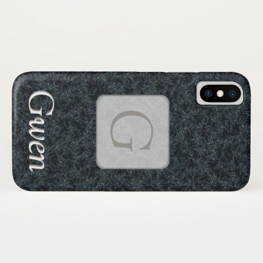 Personalisierter Schneeflocke Case-Mate iPhone Hülle (Rückseite (Horizontal))