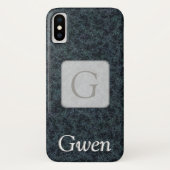 Personalisierter Schneeflocke Case-Mate iPhone Hülle (Rückseite)