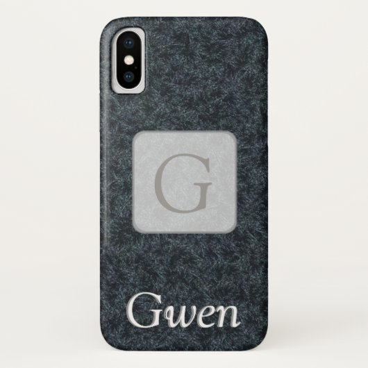 Personalisierter Schneeflocke Case-Mate iPhone Hülle (Rückseite)