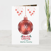 Personalisierter Schneeflocken-Ornament-Weihnachts