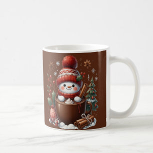Personalisierter Schneemann-Becher - Benutzerdefin Kaffeetasse