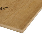 Personalisierter Schneidebrett (Ecke)