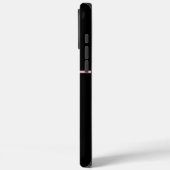 Personalisierter Schnellzünder mit einem sarkastis Case-Mate iPhone Hülle (Rückseite / Links)