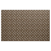 Personalisierter schokoladenbrauner stoff (Yard (91,4 cm))