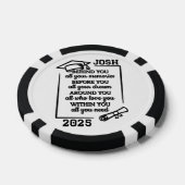 Personalisierter Schöner Abschluss Pokerchips (Einzeln)