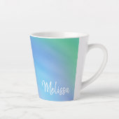 Personalisierter schöner Rainbow Sky Milchtasse (Rechts)