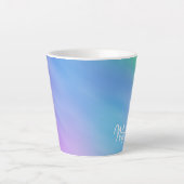 Personalisierter schöner Rainbow Sky Milchtasse (Vorderseite)