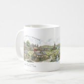 Personalisierter Schottland-Reisebecher Kaffeetasse (Vorderseite Links)