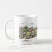 Personalisierter Schottland-Reisebecher Kaffeetasse (Links)