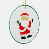 personalisierter Schrei Keramik Ornament (Rechts)