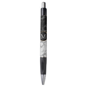 Personalisierter Schreibstift mit Marmordesign Kugelschreiber