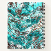 Personalisierter Schriftsteller Notizblock (Rückseite)