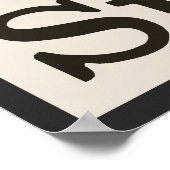 Personalisierter Schuhladen Poster (Ecke)