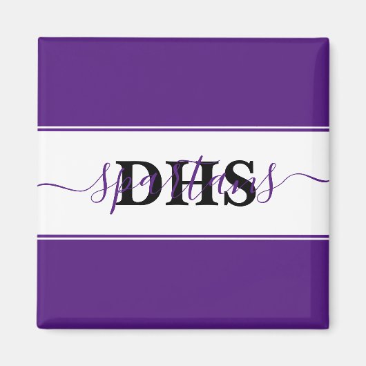 Personalisierter Schulblock Magnet (Vorne)