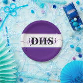 Personalisierter Schulblock Pappteller (Party)