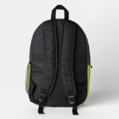 Personalisierter Schuljunge Bedruckter Rucksack (Rückseite)