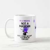 Personalisierter Schulleiter wieder lustig Kaffeetasse (Links)