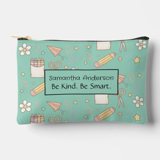 Personalisierter Schulpaket - Kleine Größe Zubehörtasche (Vorderseite)