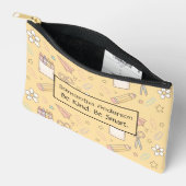 Personalisierter Schulpaket - Kleine Größe Zubehörtasche (Offen)